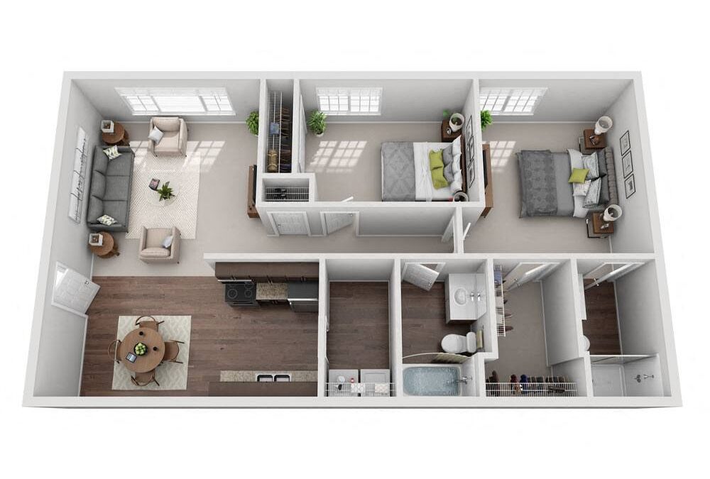 2 bedroom apartment for rent