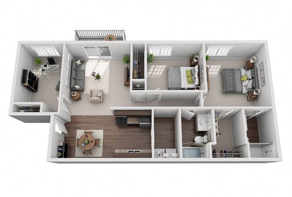 2 bedroom apartment for rent