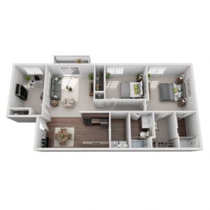 2 bedroom apartment for rent